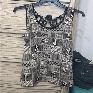 Black & White Tank